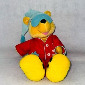 EUC Vintage Disney Sing ‘n Snore Winnie The Pooh Stuffed Plush 2002 See Video